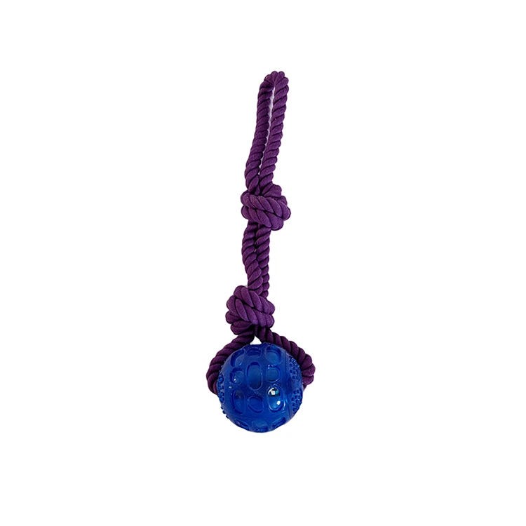 TPR Ball Rope Dog Fetch παιχνίδι