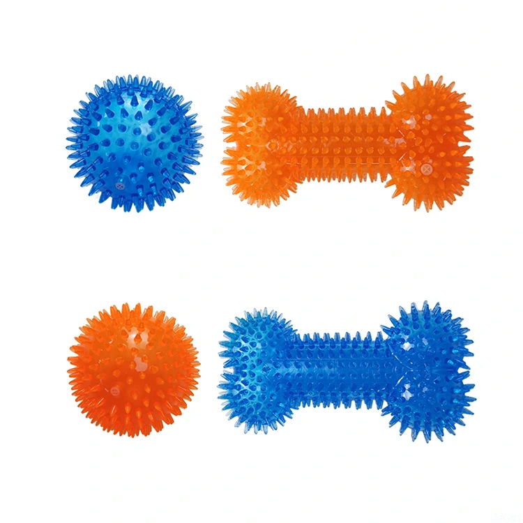 TPR Spiky Bone Ball με squeaker